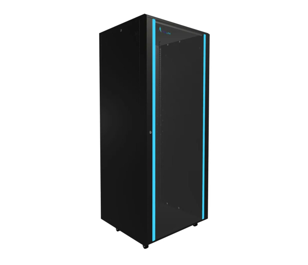 Extralink Szafa rack 42U 800x800mm czarna stojąca EX.14459 - 1323258 - zdjęcie